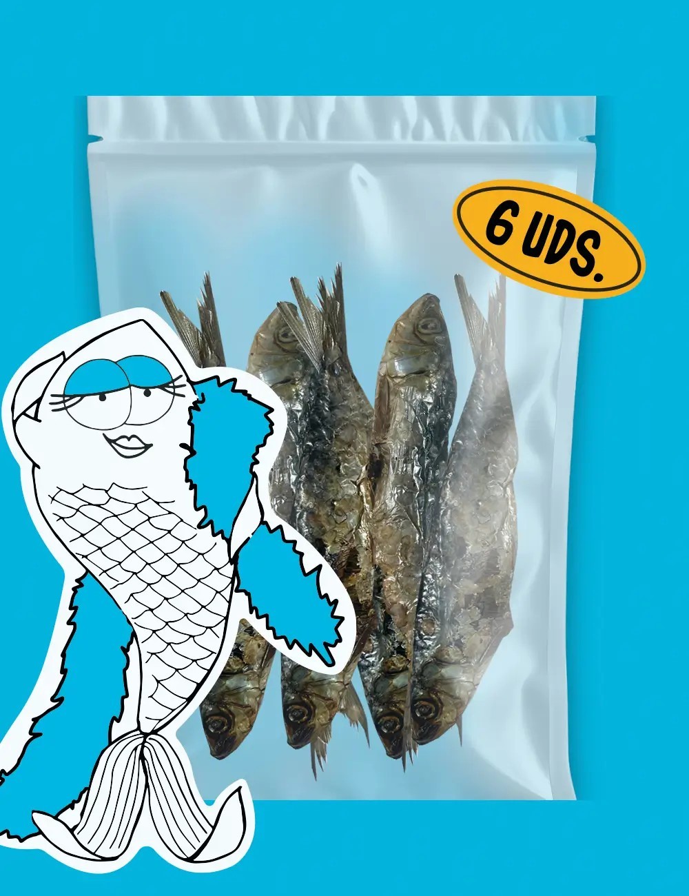 Snack Sardina - Snacks Deshidratados para Perros y Gatos