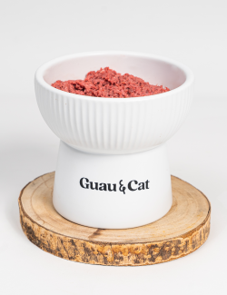 Plato de Ternera y Pavo Crudo - Comida Natural para tu Gato