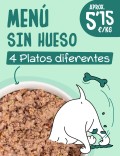 Menú Sin Hueso COCINADO 5kg