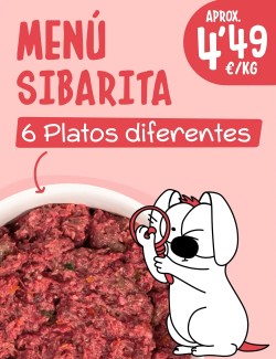 Menú Sibarita CRUDO 5kg