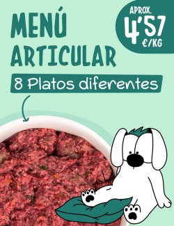 Menú Articular CRUDO 5kg