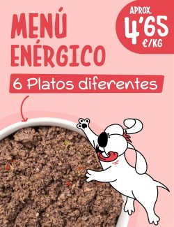 Menú Enérgico COCINADO 10-15kg