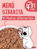 Menú Sibarita COCINADO 10-15kg