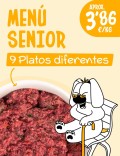 Menú Senior CRUDO 10-15kg