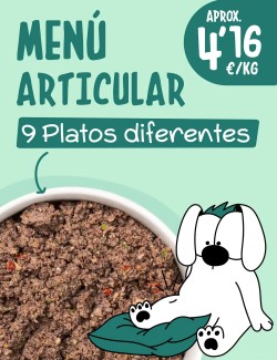 Menú Articular COCINADO 15kg