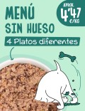 Menú Sin Hueso COCINADO 15kg