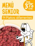Menú Senior CRUDO 15kg