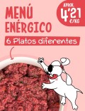Menú Enérgico CRUDO 15kg