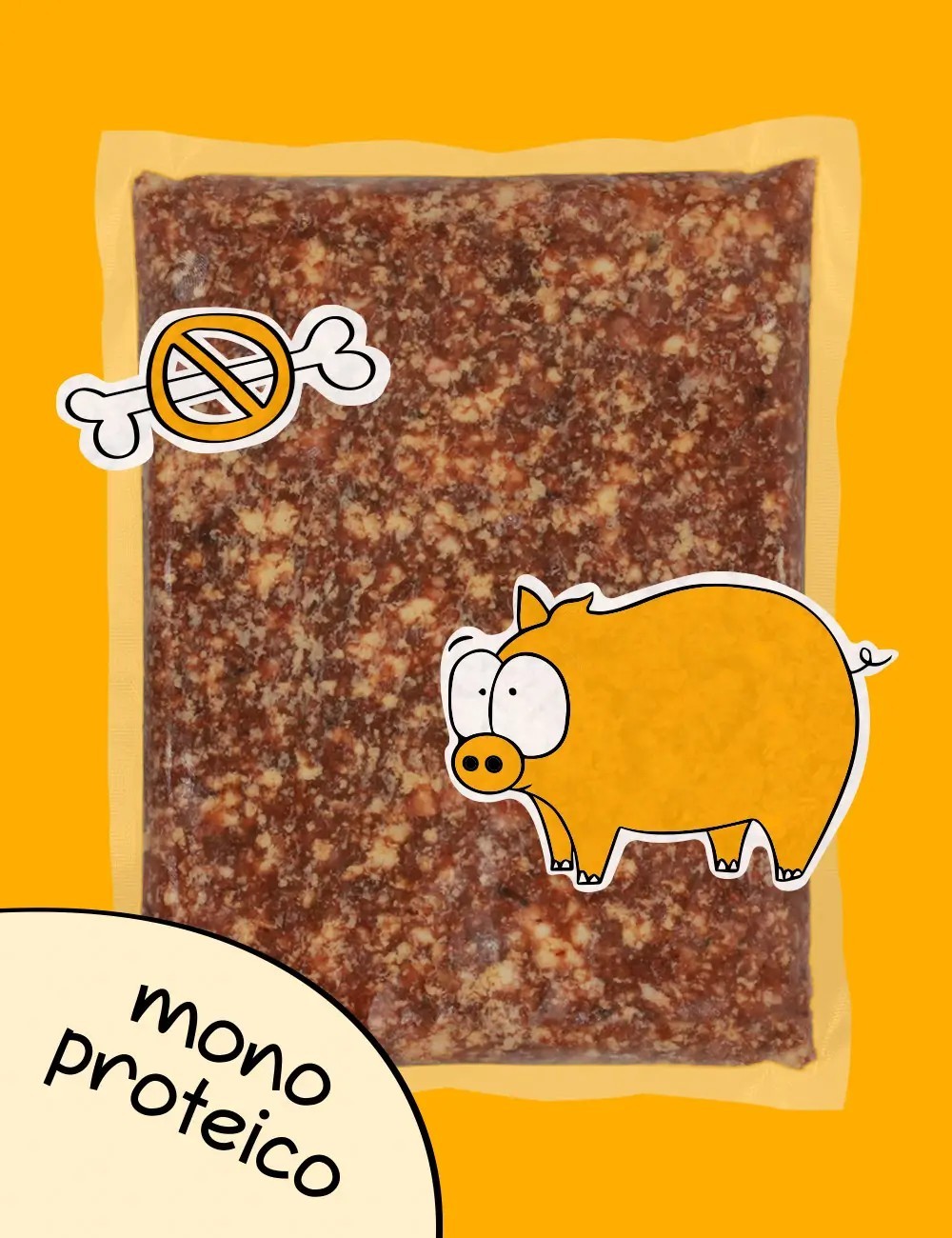 Cerdo sin Hueso CRUDO