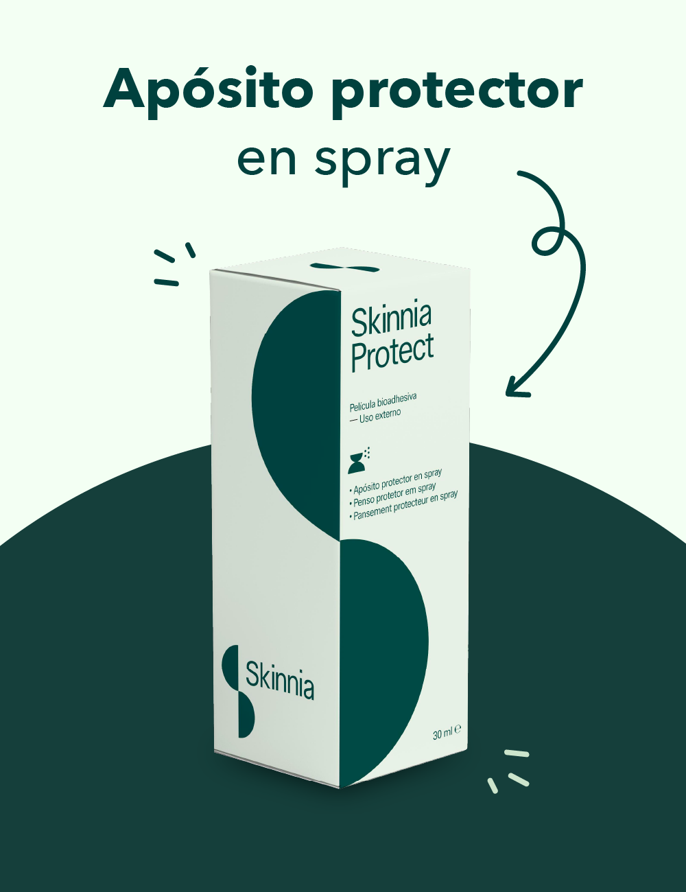 SKINNIA PROTECT APOSITO SPRAY 30ML
