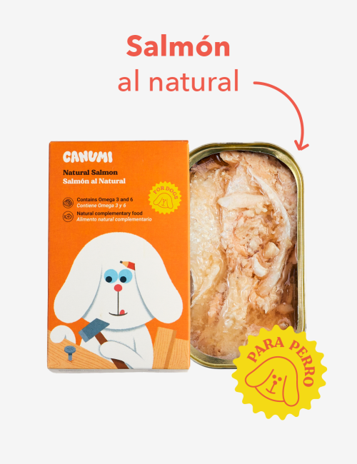 CANUMI TROZOS DE SALMON AL NATURAL PERRO