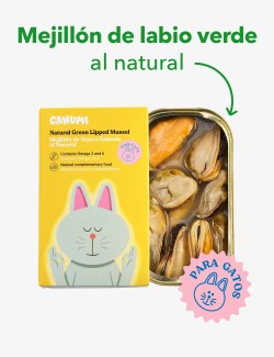 CANUMI MEJILLON DE LABIO VERDE AL NATURAL GATO