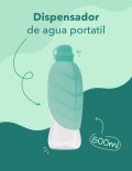 LEAF UP DISPENSADOR DE AGUA PORTATIL 500ML