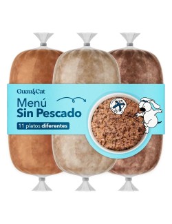 Menú Sin Pescado COCINADO 10-15kg
