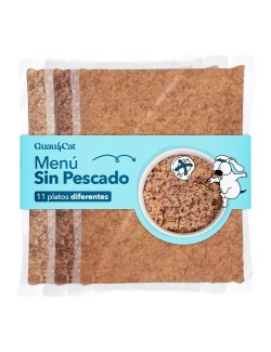 Menú Sin Pescado COCINADO 15kg