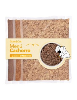 Menú Cachorro COCINADO 15kg