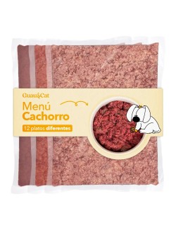 Menú Cachorro CRUDO 15kg