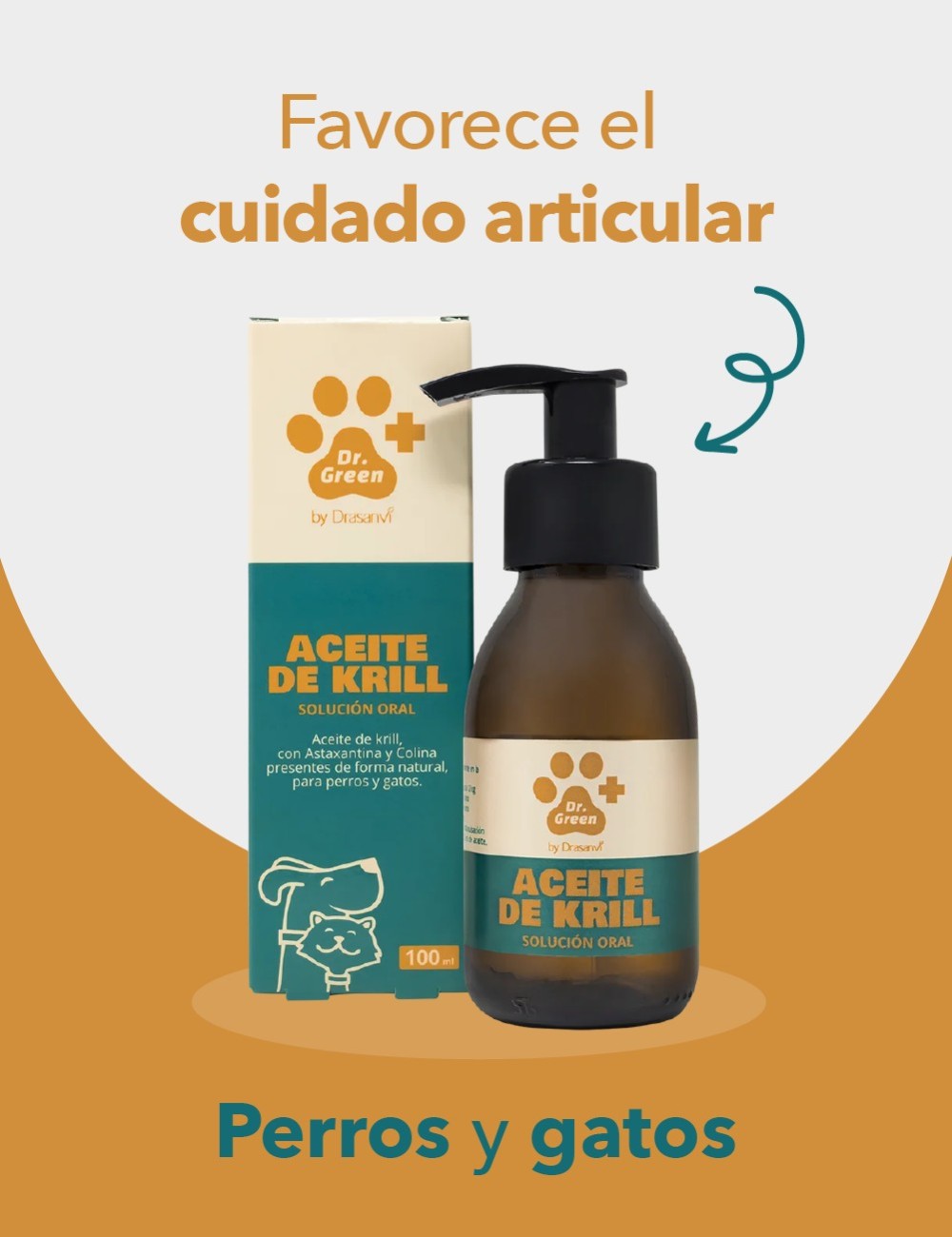 DRGREEN ACEITE KRILL ORAL 100ML