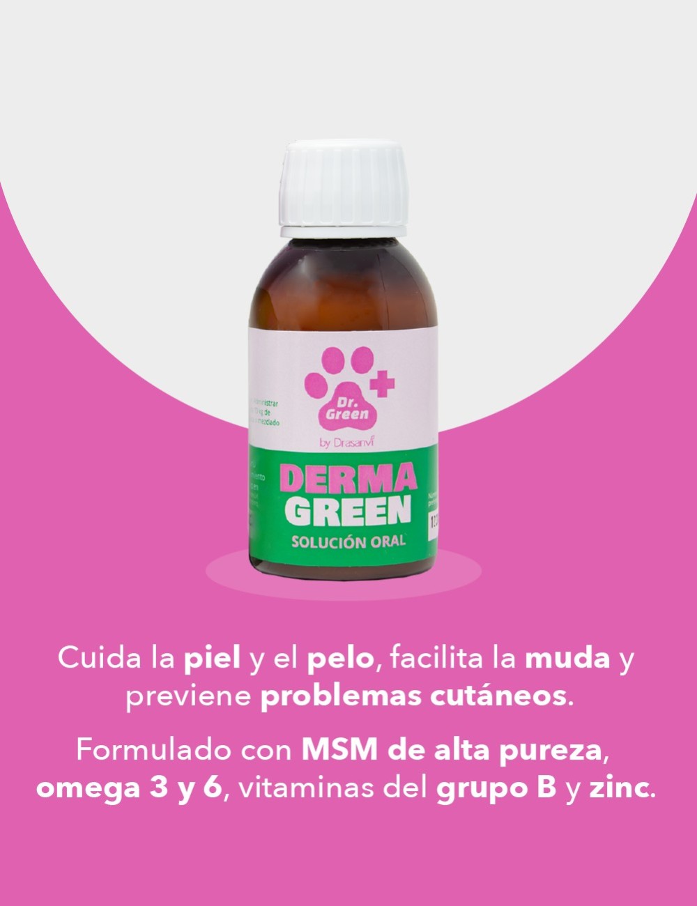 DRGREEN DERMAGREEN SOL. ORAL 120ML