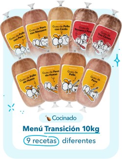 Menú TRANSICIÓN Cocinado 10kg