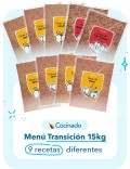 Menú TRANSICIÓN Cocinado 15kg