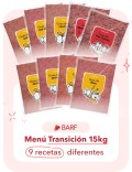 Menú TRANSICIÓN Crudo 15kg