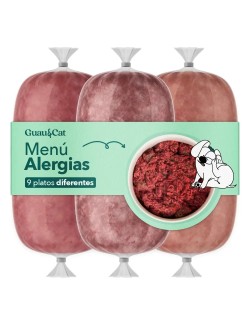 Menú Alergias Cutáneas CRUDO 10-15kg