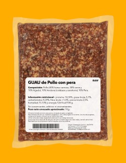 Pollo con Pera CRUDO