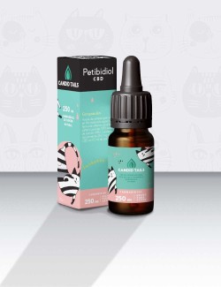 Candidtails aceite de salmón y cañamo con CBD para gatos