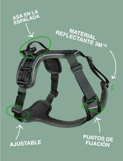 NON-STOP DOGWEAR RAMBLE HARNESS VERDE
