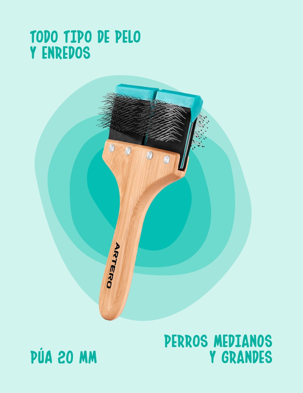 Artero Nala - Carda articulada doble