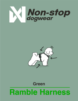NON-STOP DOGWEAR RAMBLE HARNESS VERDE