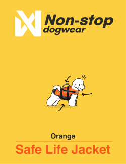 NON-STOP DOGWEAR SAFE LIFE JACKET NARANJA